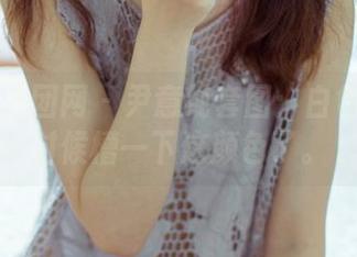 GIRLT果团网 - 尹意纯套图：白色——是时候槽一下这颜色了。