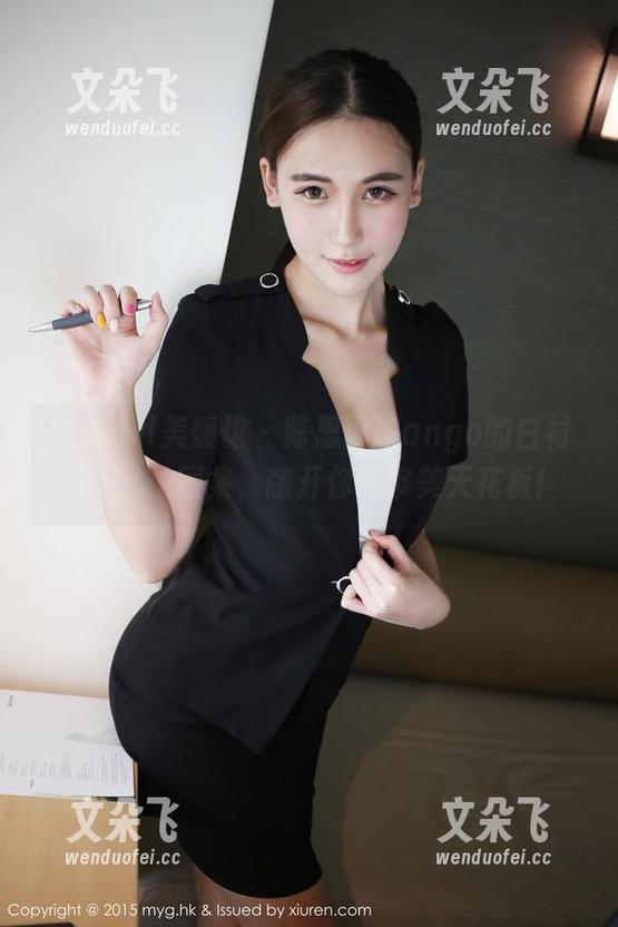 MyGirl美媛馆 - 陈思雨Mango的白衬衫：私拍图集，敞开你的审美天花板！