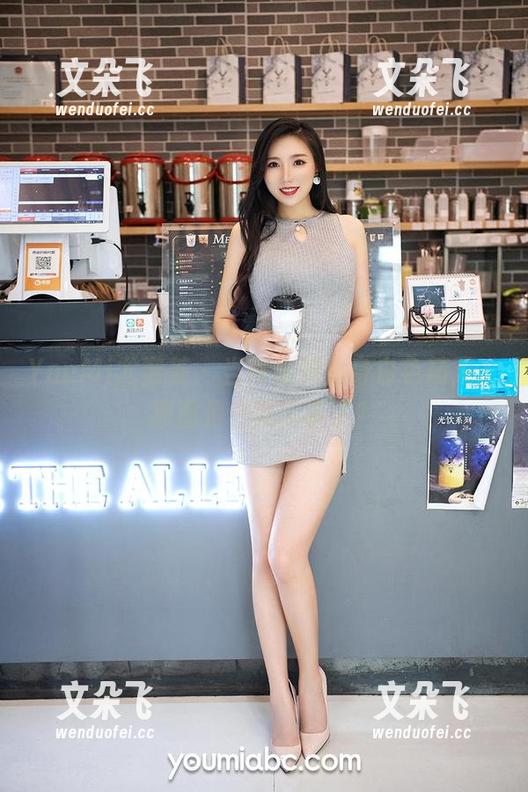 YouMi尤蜜荟 - 当何嘉颖化身白色精灵，原图是白就完事了？
