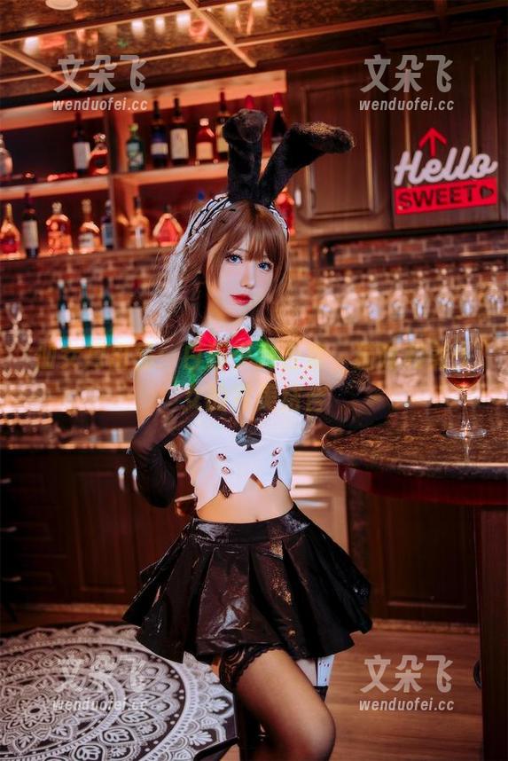 仙女月出品：白猫少女合集，猫咪和美少女的完美结合