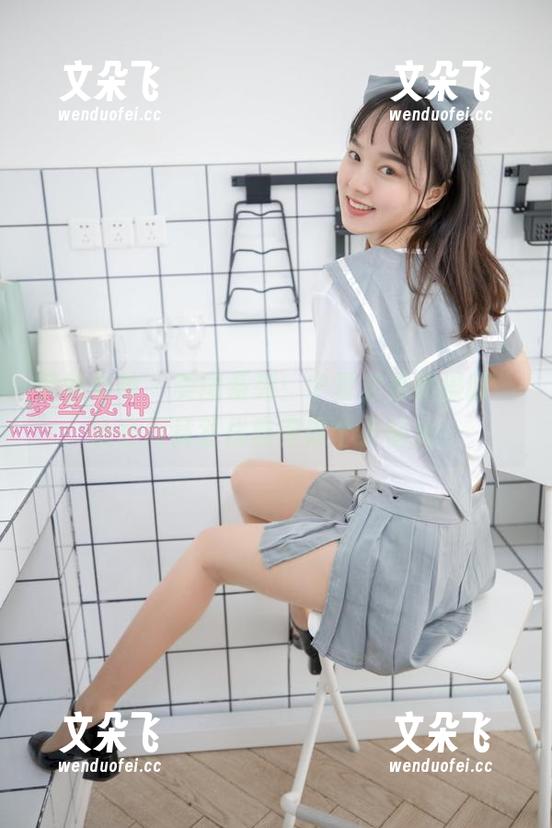 梦丝女神 - 美图系列：宁夏穿着体操服，随意间竟然优雅得像个小仙女！